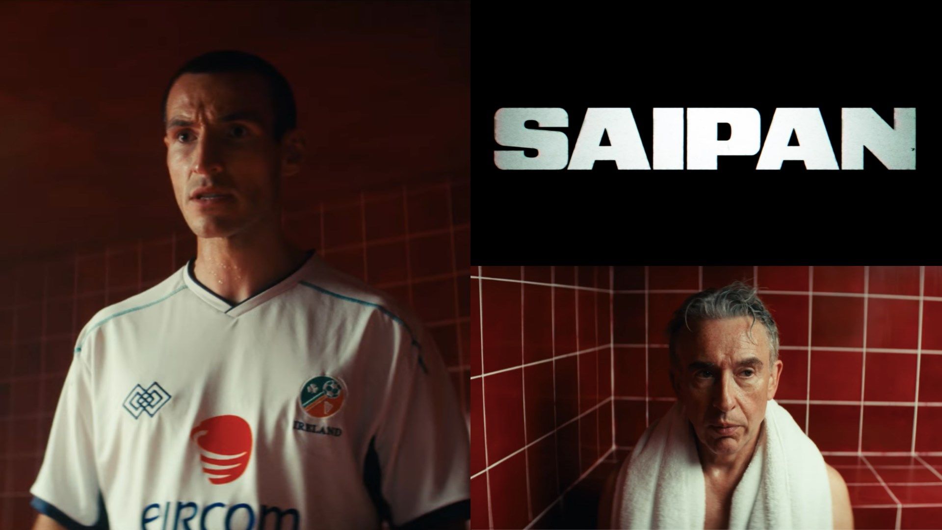 Eanna Hardwicke Roy Keane Steve Coogan Mick McCarthy Saipan