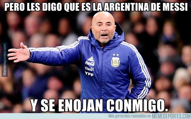 Memes España vs Argentina