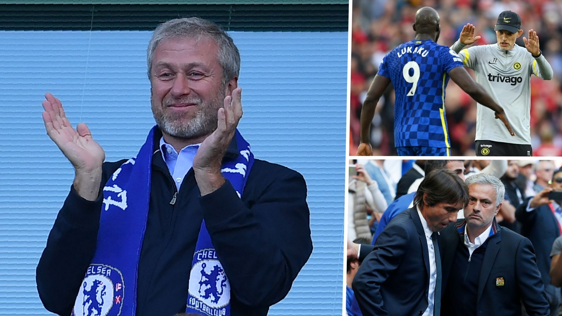 Abramovich Lukaku Tuchel Mourinho Conte