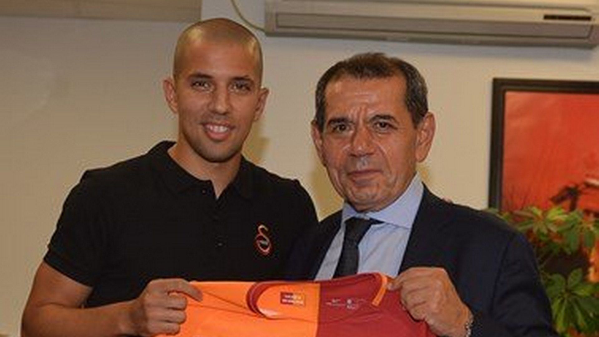 Dursun Ozbek Sofiane Feghouli Galatasaray
