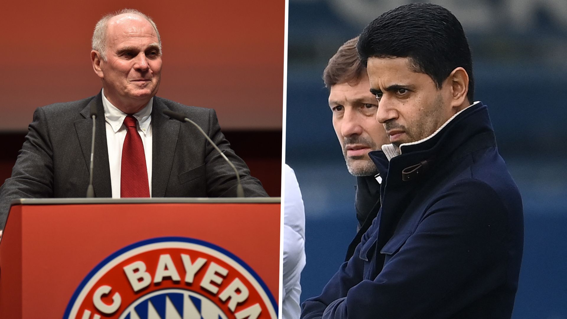 Uli Hoeness & Nasser Al-Khelaifi GFX