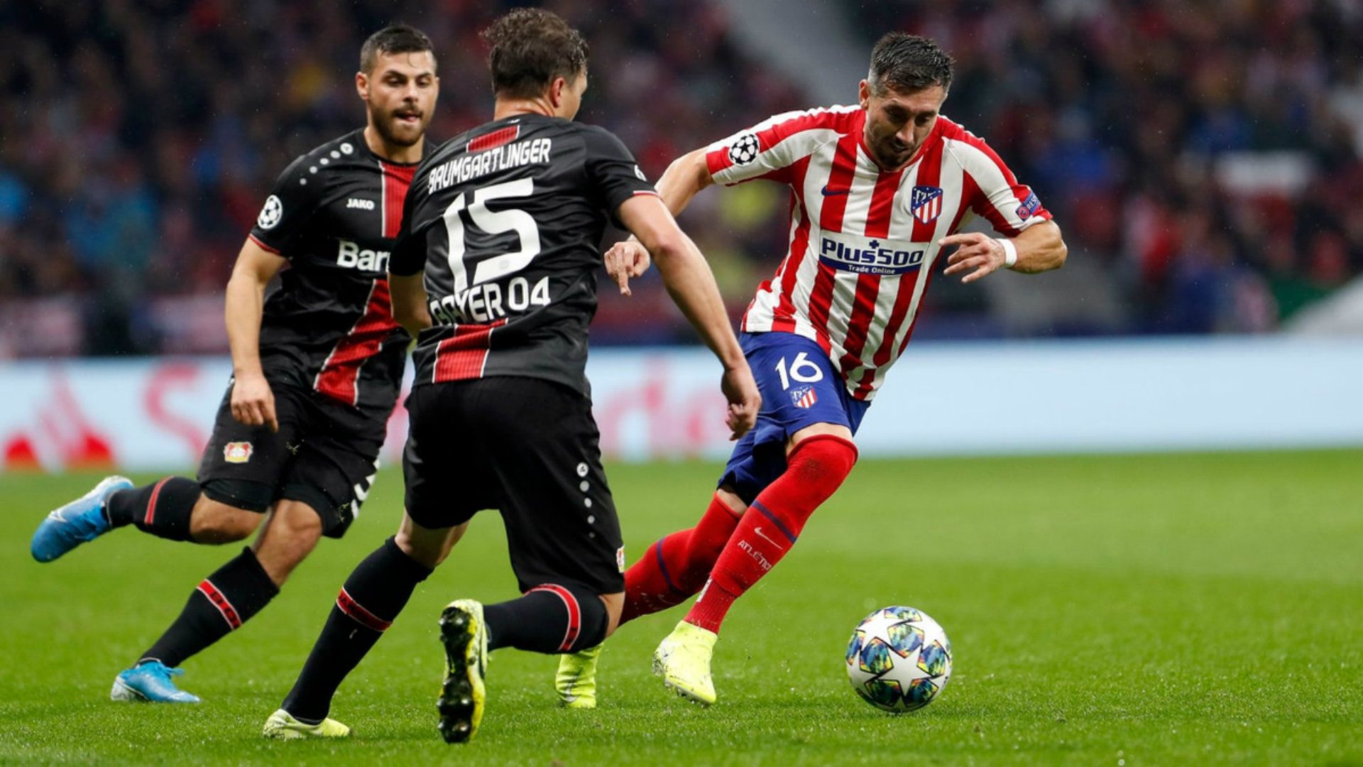 Héctor Herrera Atlético de Madrid Bayer Leverkusen