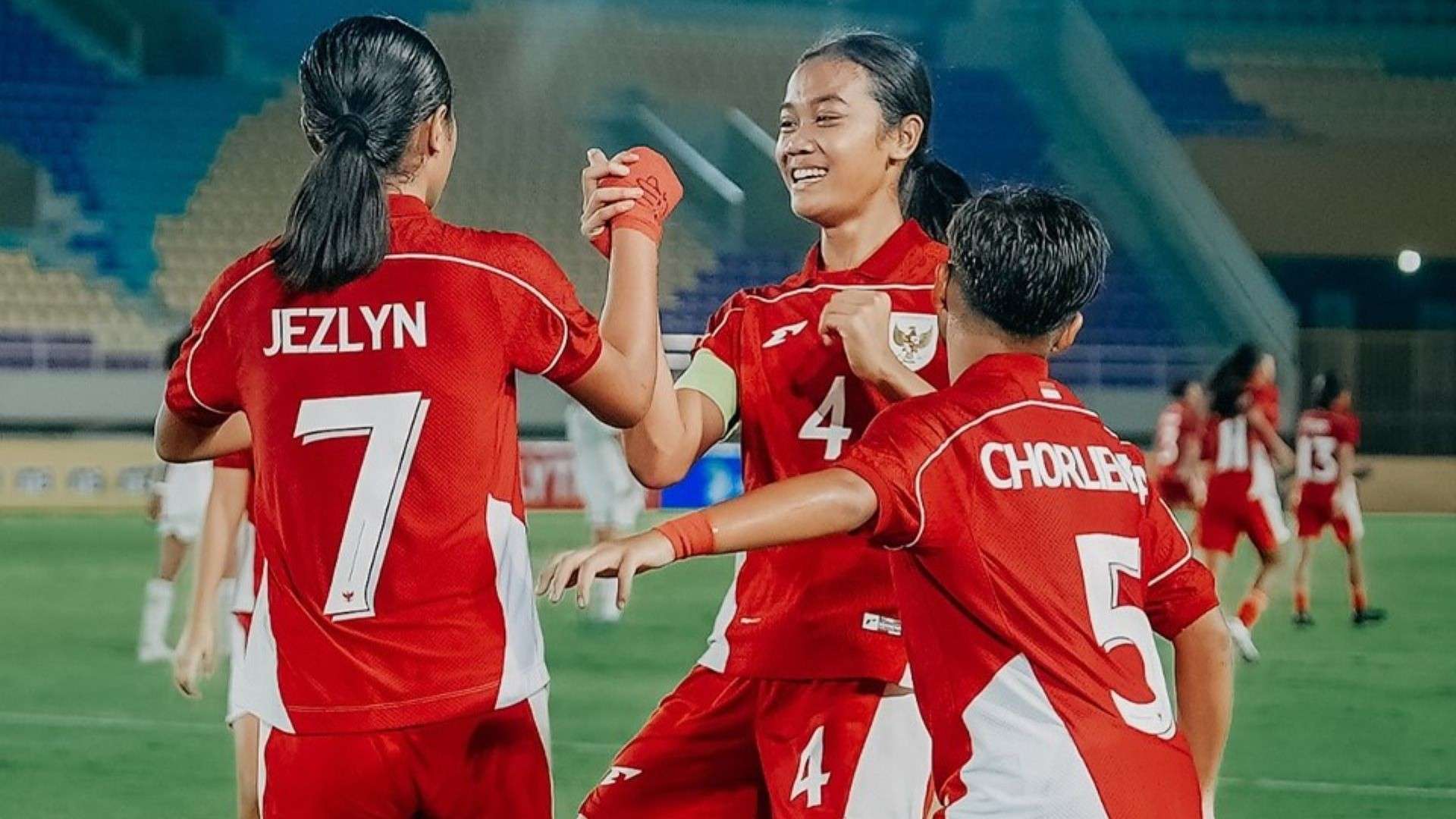 Timnas wanita Indonesia U-16 vs Timor Leste AFF Women U16 2025