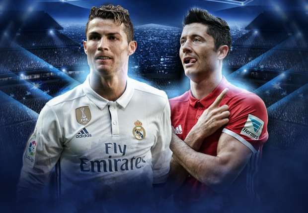 GFX Madrid Munich Ronaldo Lewandowski