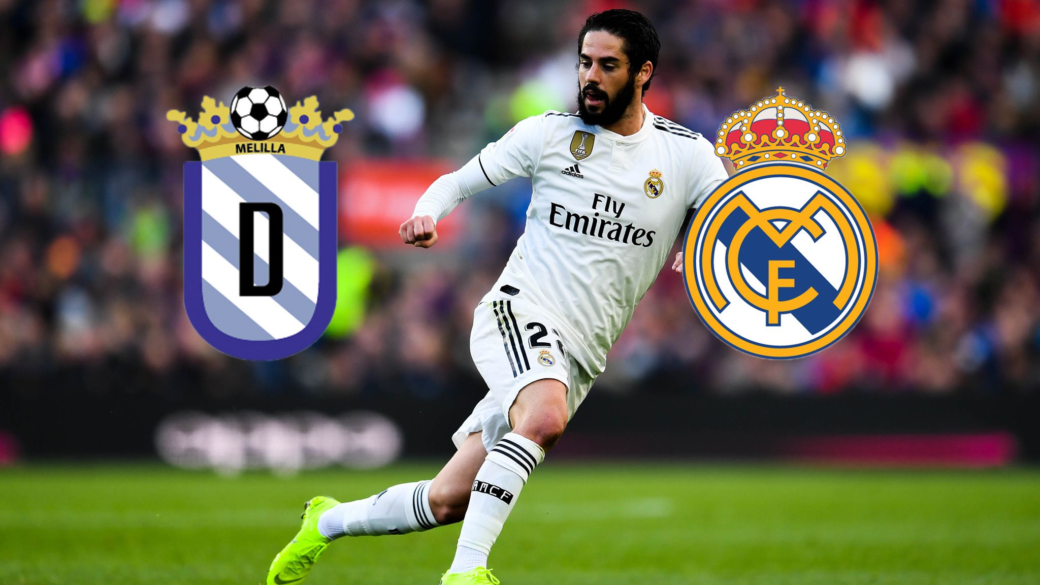 Melilla Real Madrid TV LIVE STREAM DAZN Copa del Rey