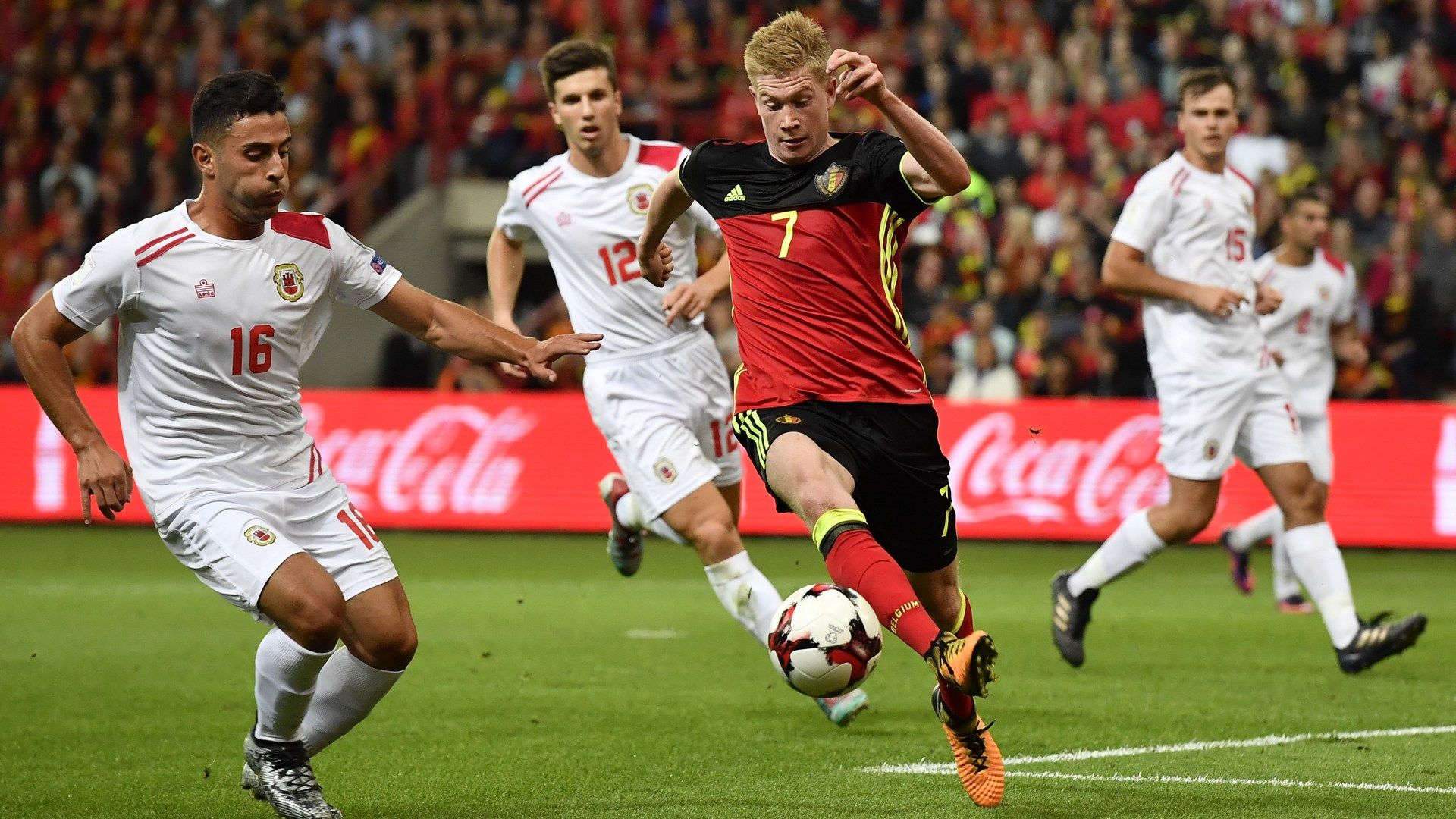 Kevin De Bruyne Belgium Gibraltar