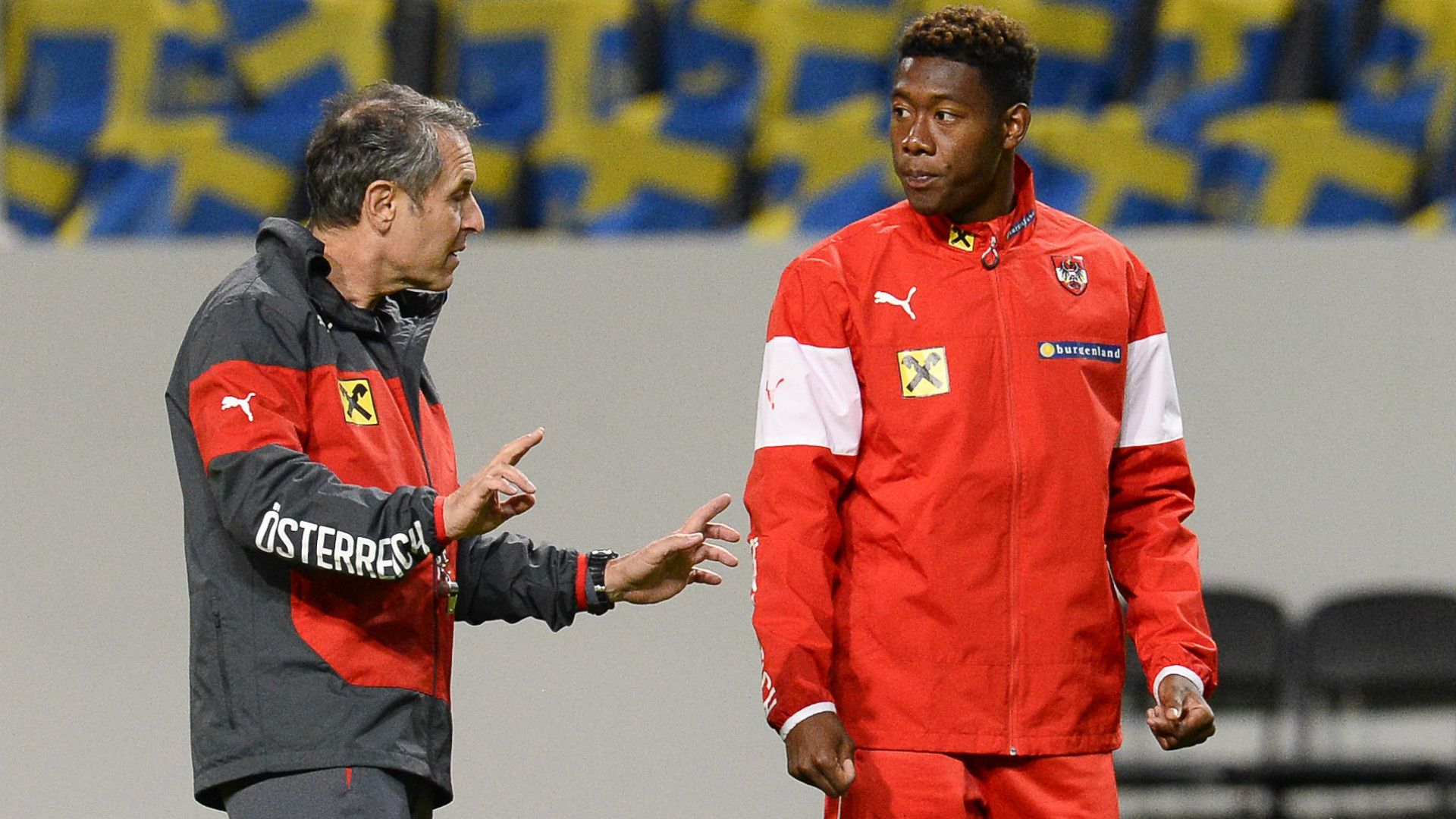David Alaba Marcel Koller Austria 07092015