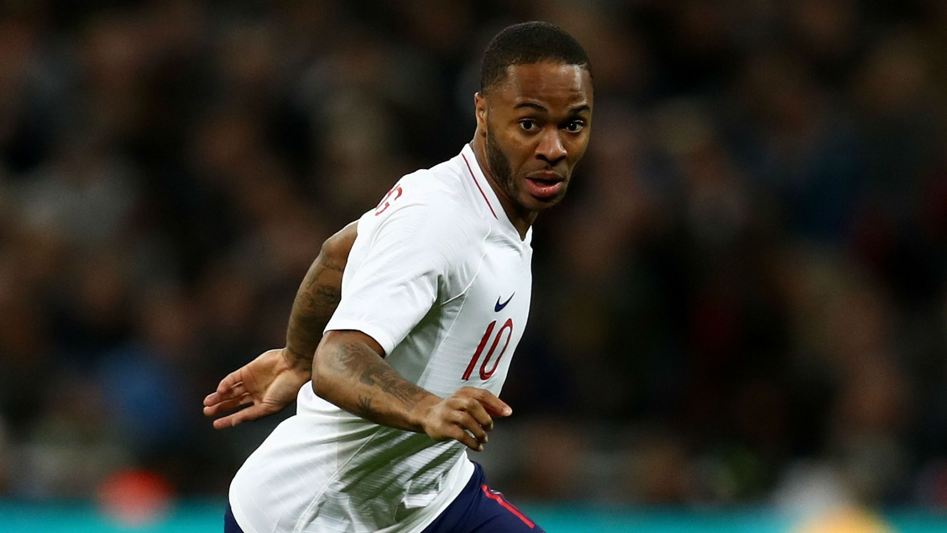 Raheem Sterling England 2018
