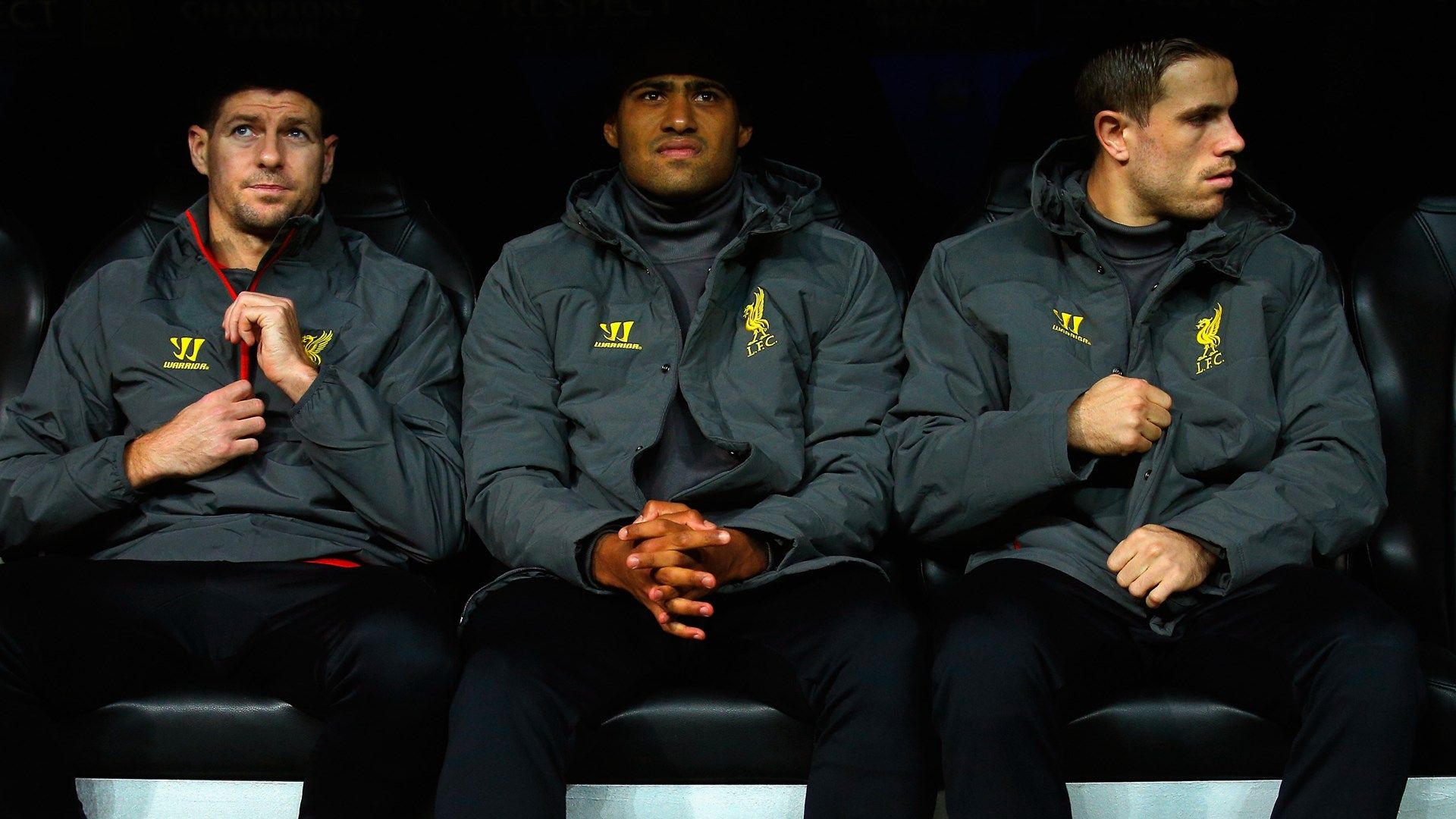 Steven Gerrard Glen Johnson Jordan Henderson Liverpool Real Madrid 2014-15