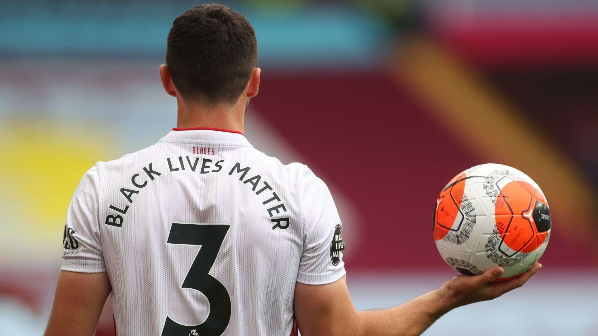 Aston Villa Sheffield United Black Lives Matter