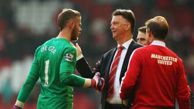 David De Gea; Louis van Gaal Manchester United