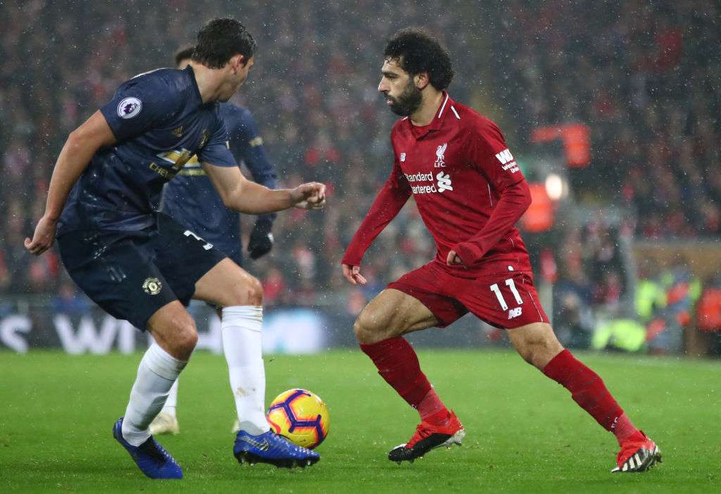 Mohamed Salah Liverpool Manchester United 16122018