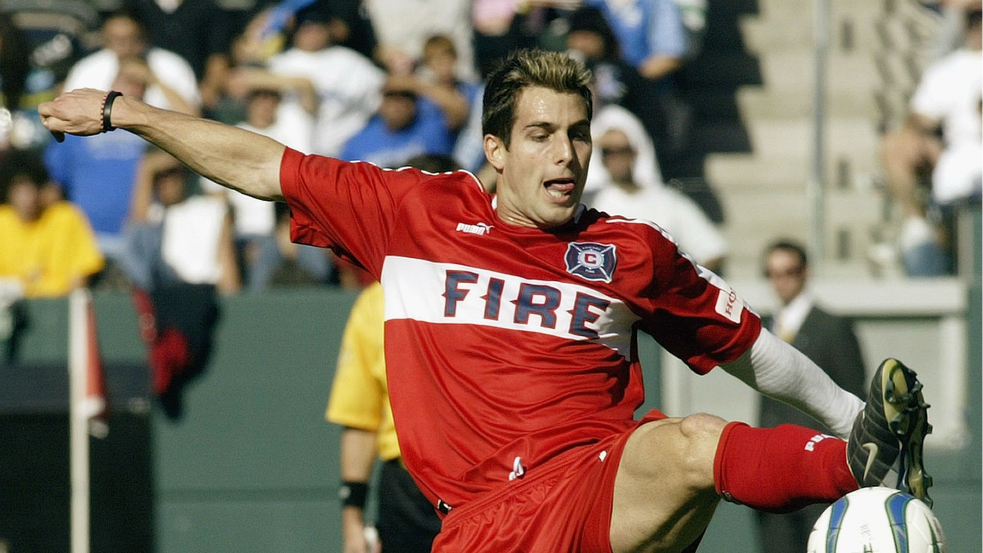 Carlos Bocanegra Chicago Fire MLS 2003
