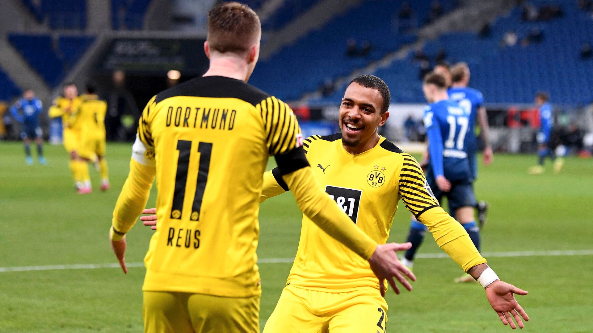 GERMANY ONLY: MARCO REUS DONYELL MALEN BORUSSIA DORTMUND BUNDESLIGA 22012022