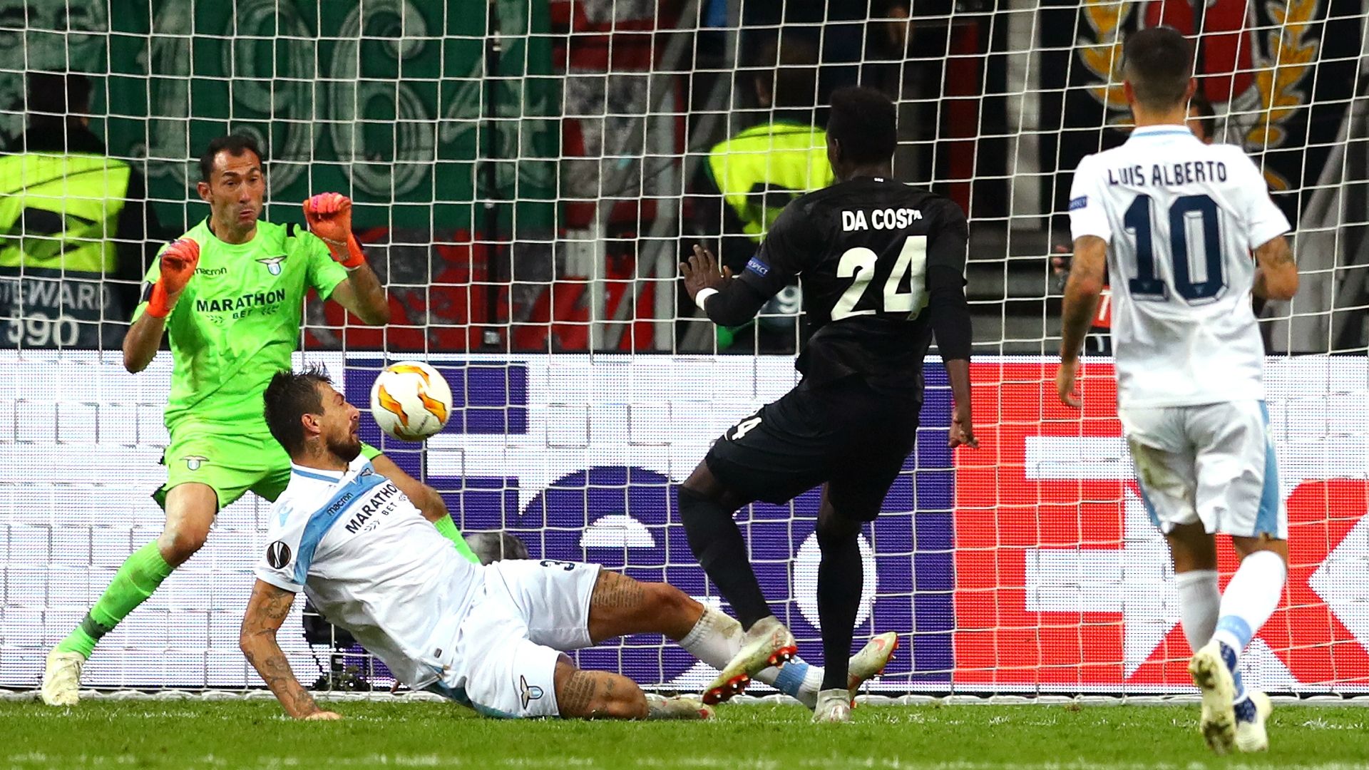 Da Costa Luis Alberto Proto Eintracht Francoforte Lazio Europa League
