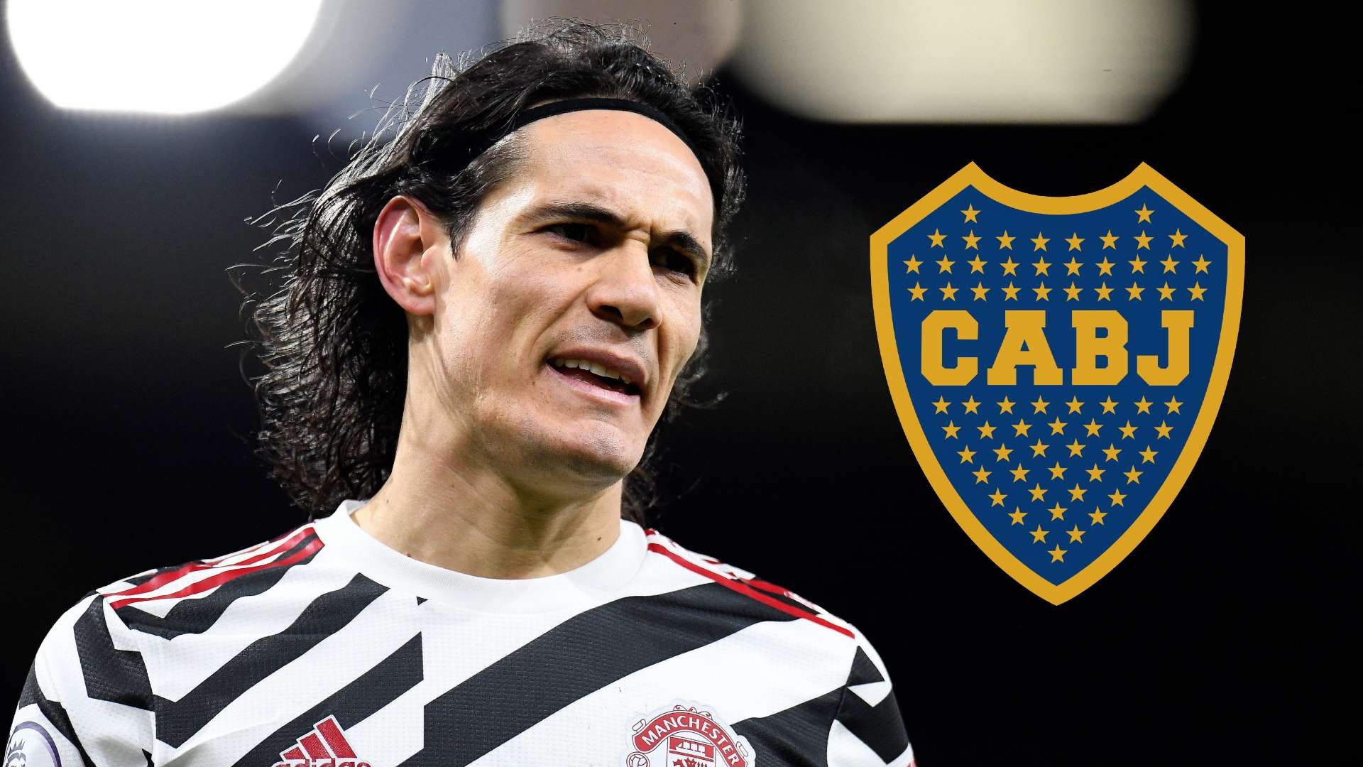 Edinson Cavani Manchester United Boca Juniors