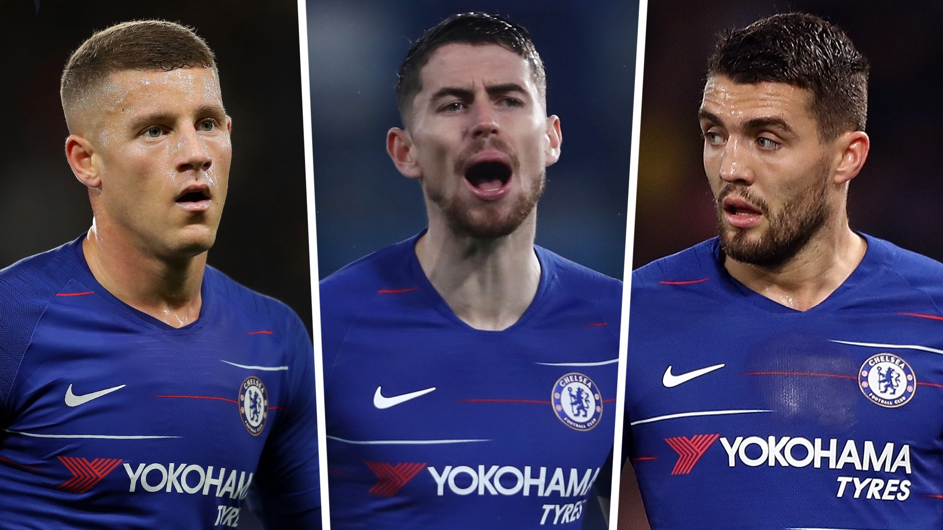 Ross Barkley Jorginho Mateo Kovacic Chelsea 2018-19