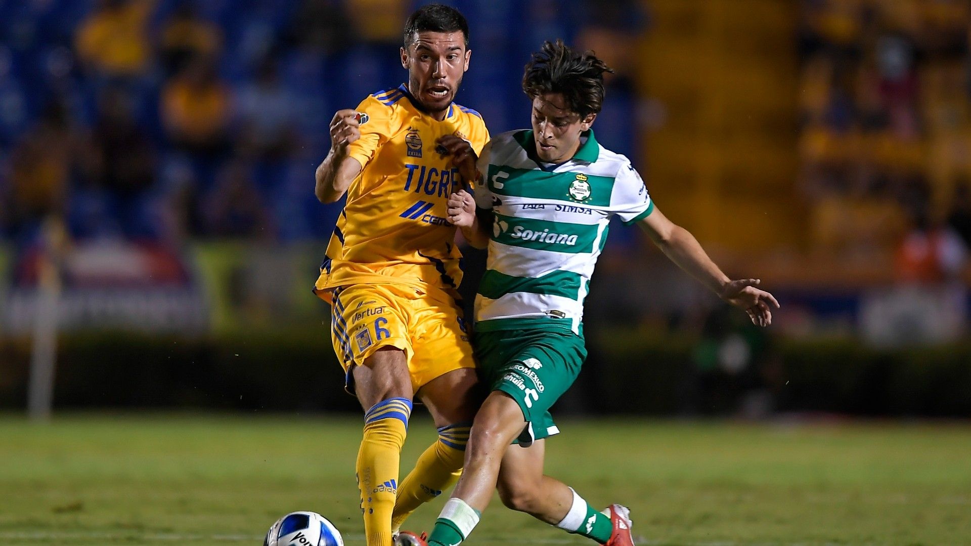 Tigres Santos Juan Pablo Vigón Jordan Carrillo
