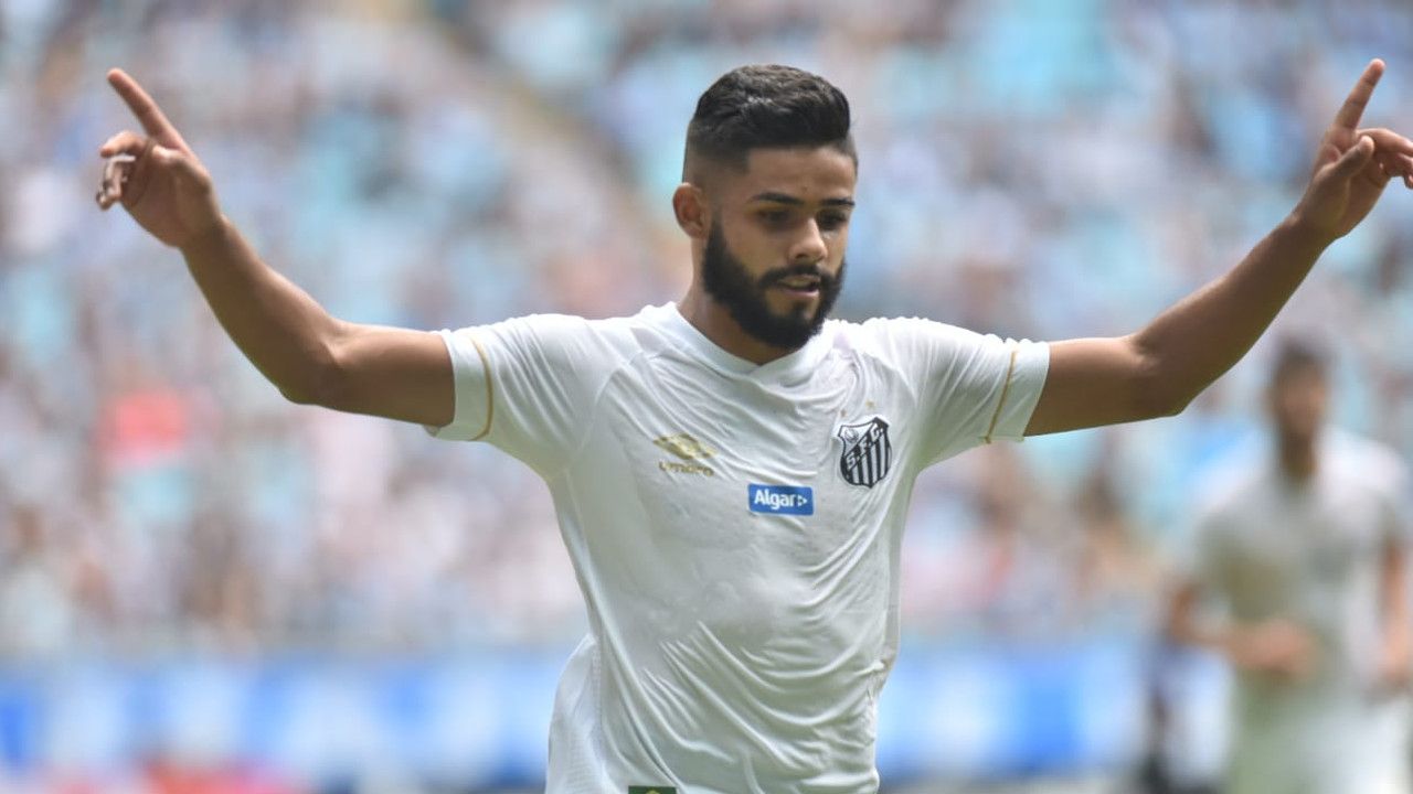 Felipe Jonatan Grêmio Santos Brasileirão 28042019