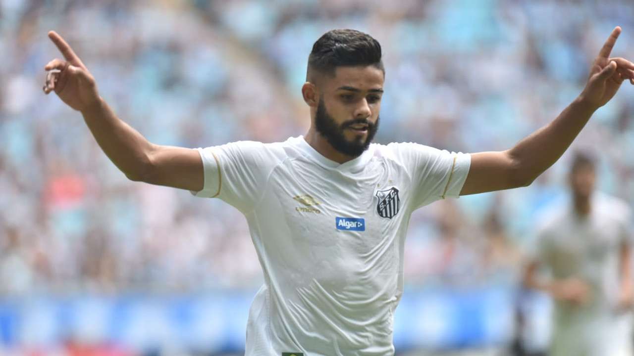 Felipe Jonatan Grêmio Santos Brasileirão 28042019