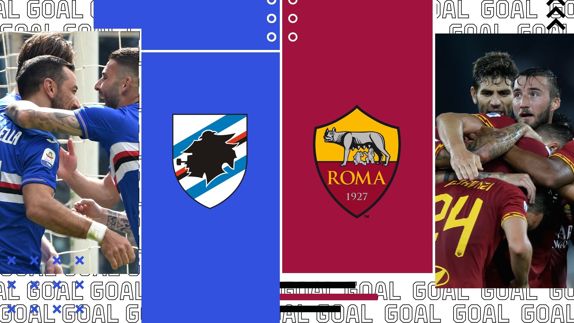 Sampdoria-Roma tv streaming