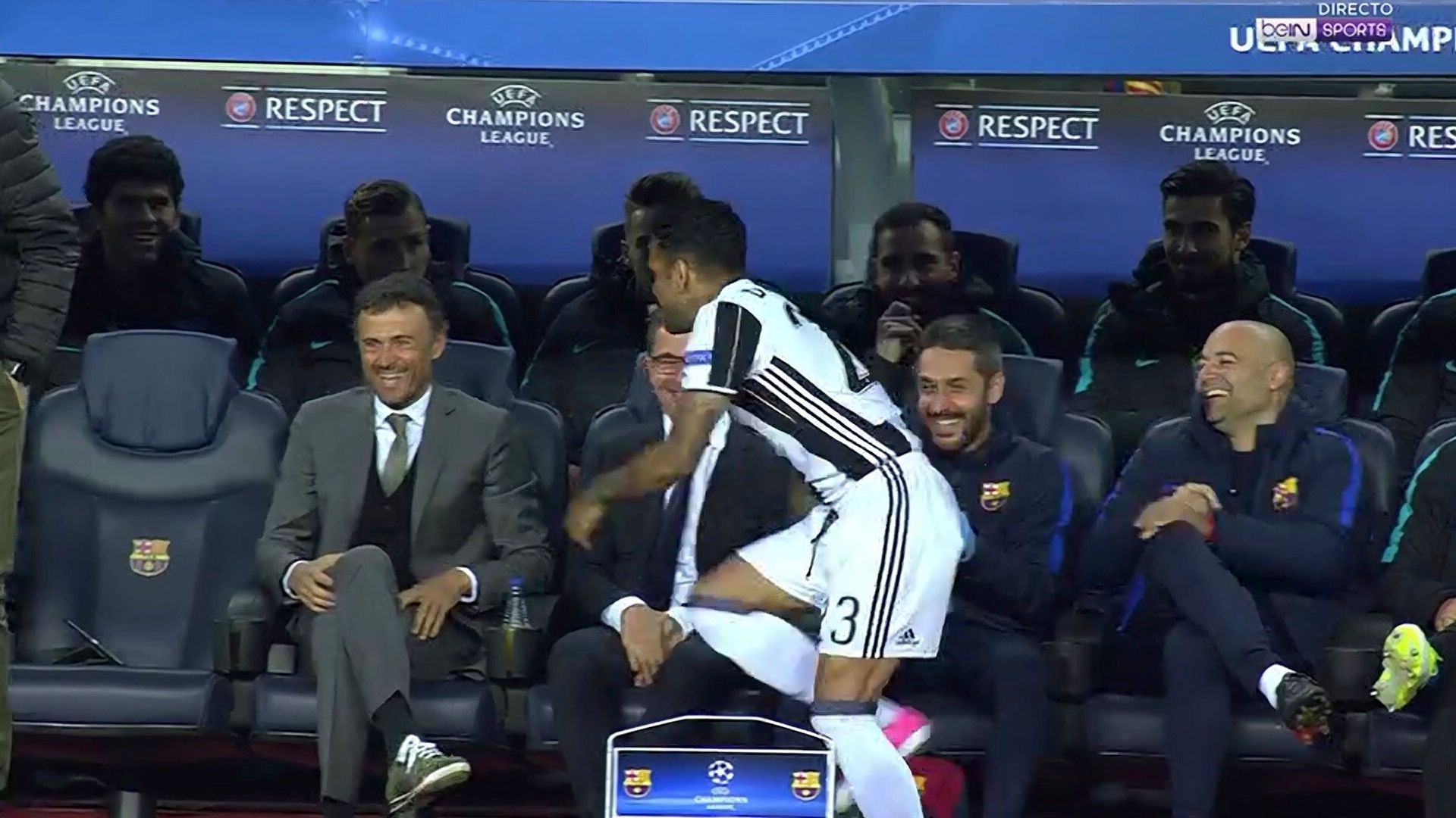 Dani Alves Luis Enrique