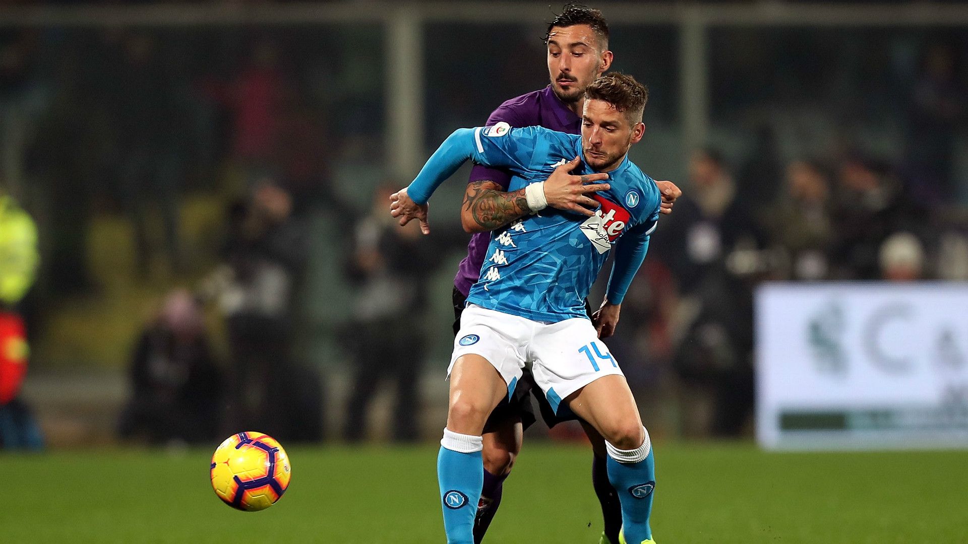 Fiorentina Napoli Ceccherini Mertens