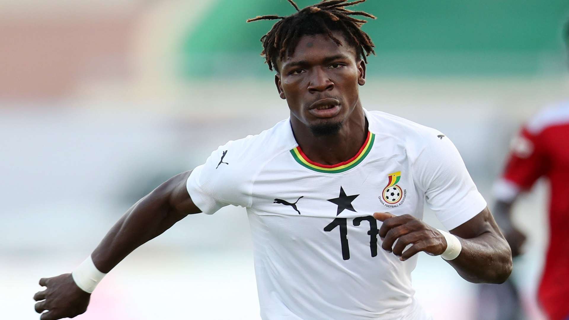 Habib Mohammed of Ghana during the 2019 WAFU Nations Cup match between Ghana v Gambia at the Stade Lat Dior, Thies on the 31 September 2019