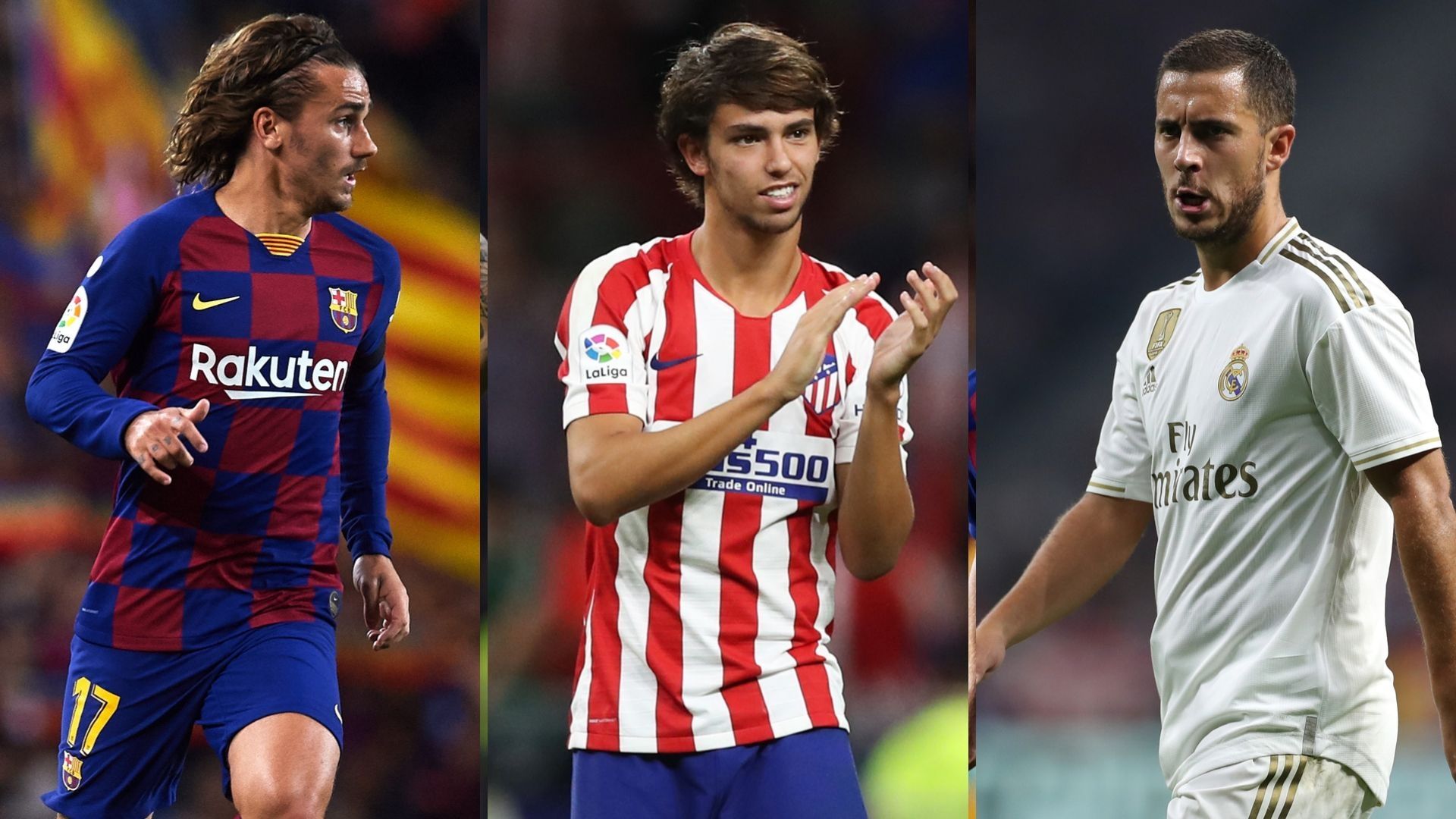 Griezmann, Joao Félix y Hazard