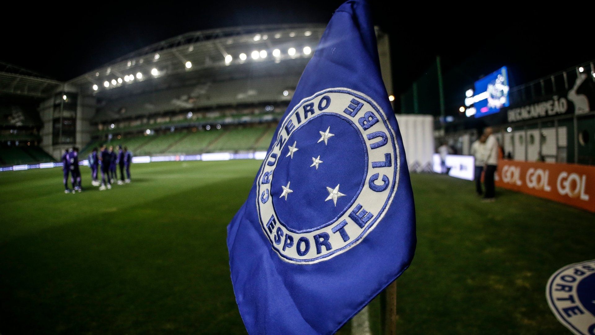 Bandeira do Cruzeiro na Arena Independência, 2023