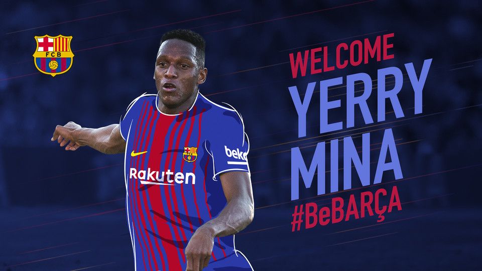 Yerry Mina Barcelona