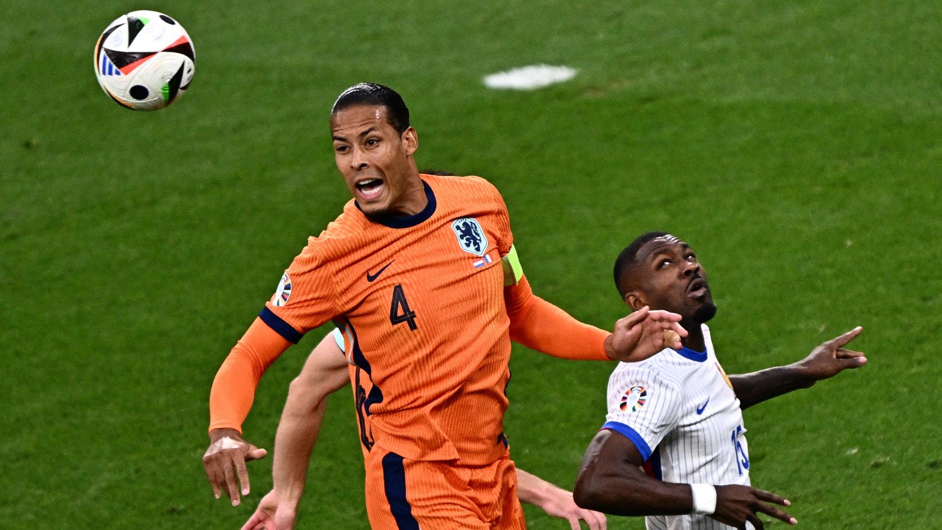 Netherlands defender Virgil van Dijk