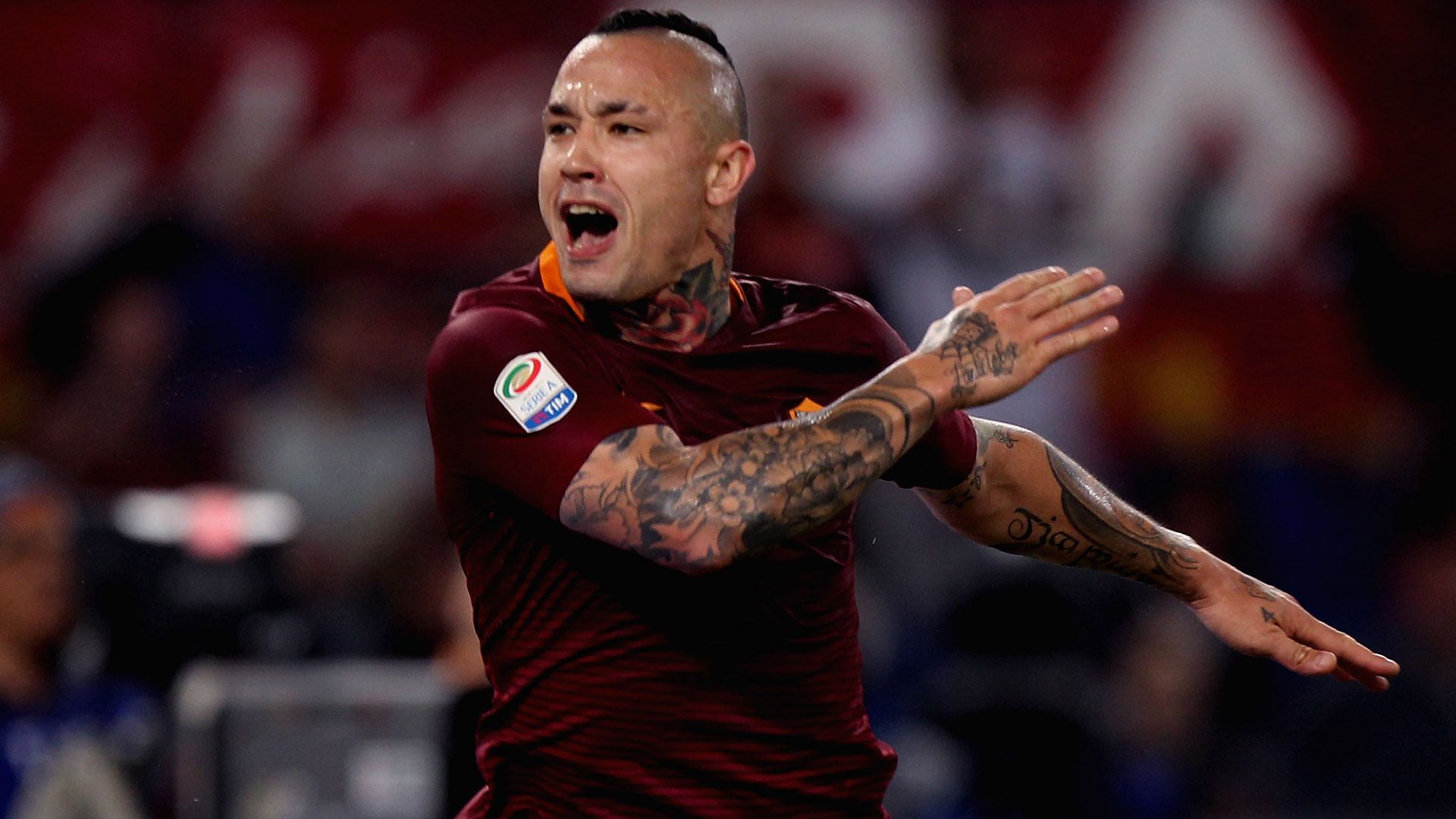 Radja Nainggolan Roma Juventus Serie A