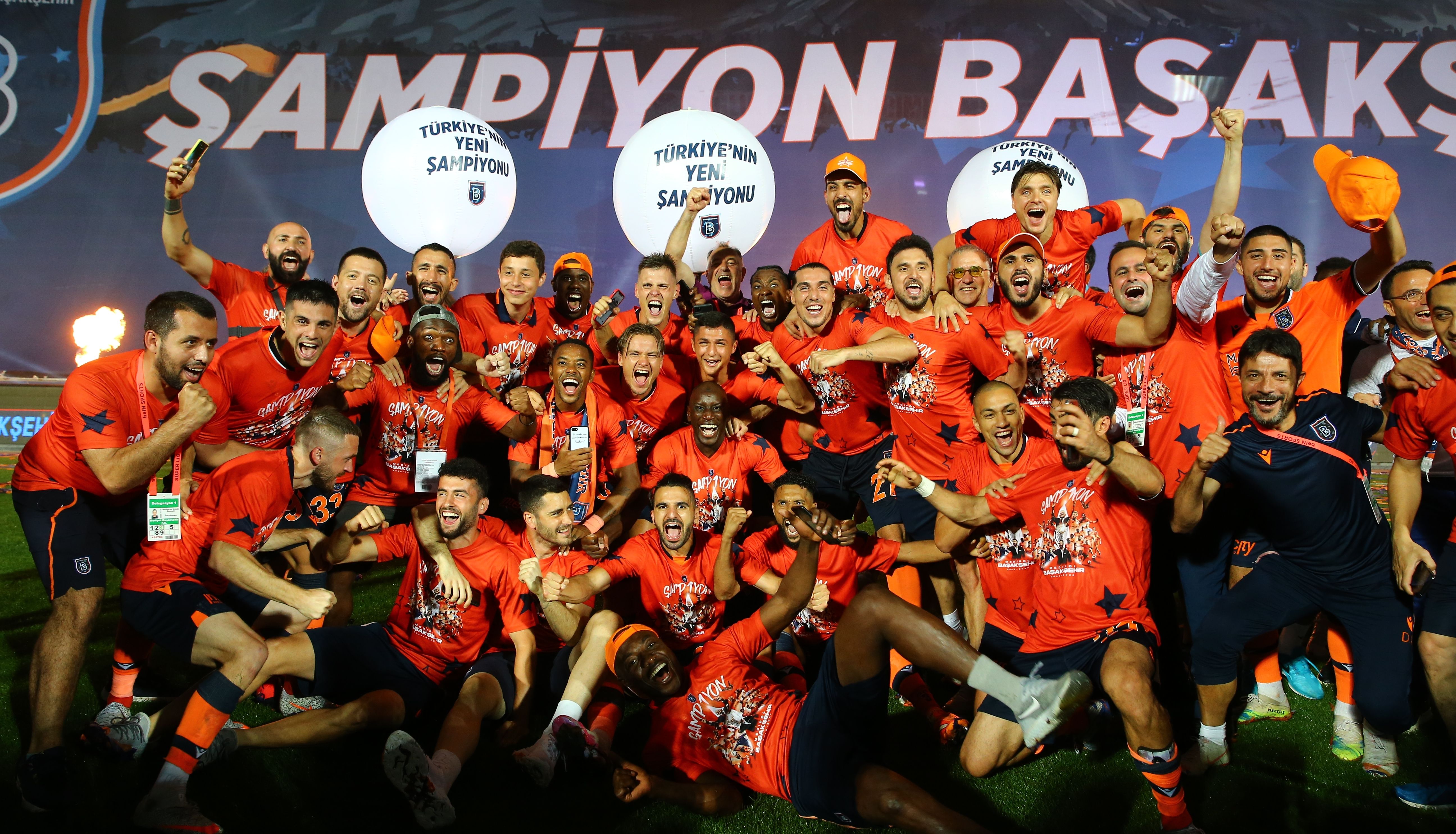 Basaksehir Championship Celebrations 07/19/20