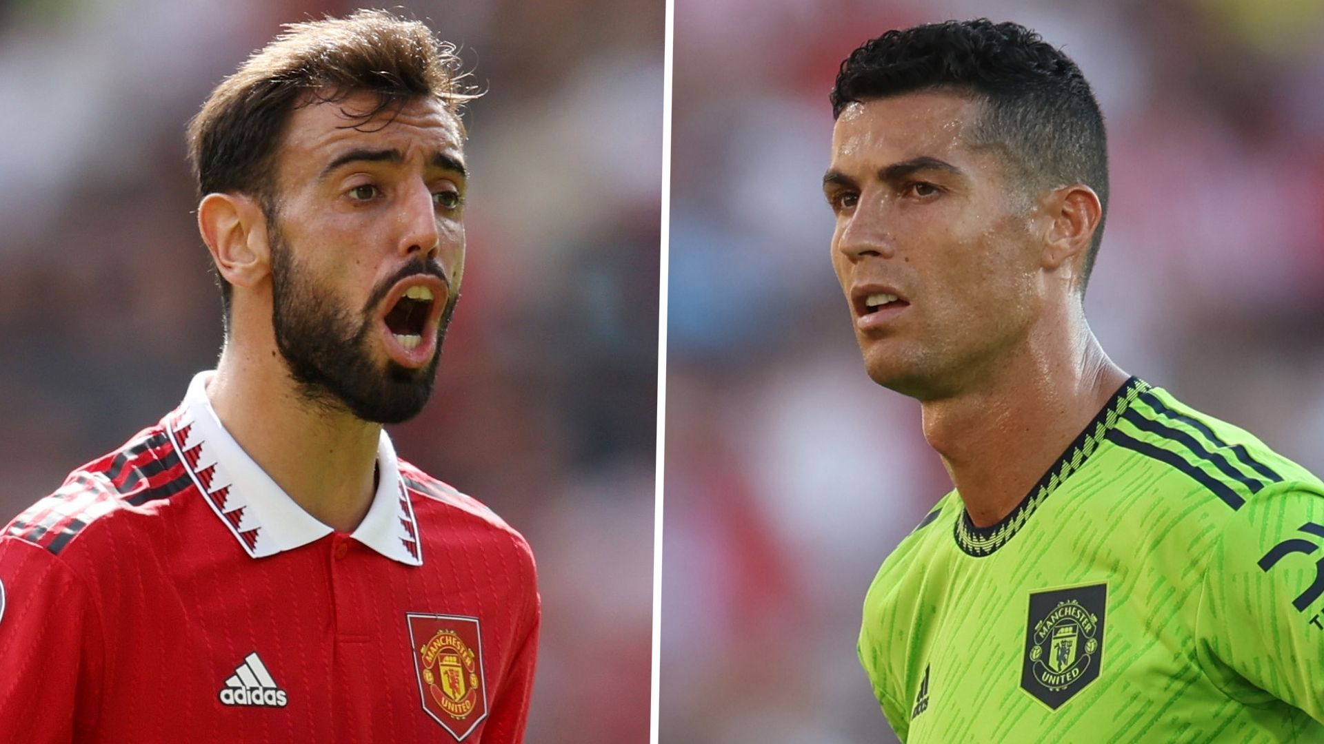 Bruno Fernandes Cristiano Ronaldo Manchester United 2022-23