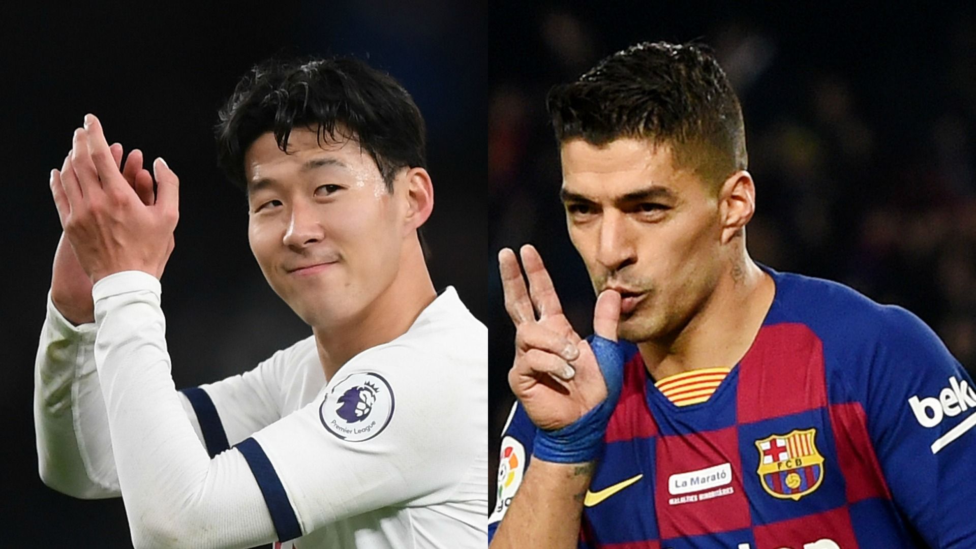 Luis Suárez - Heung-Min Son