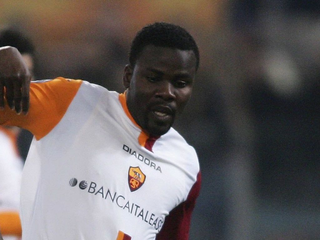 Samuel Kuffour Roma UEFA Cup 03152006