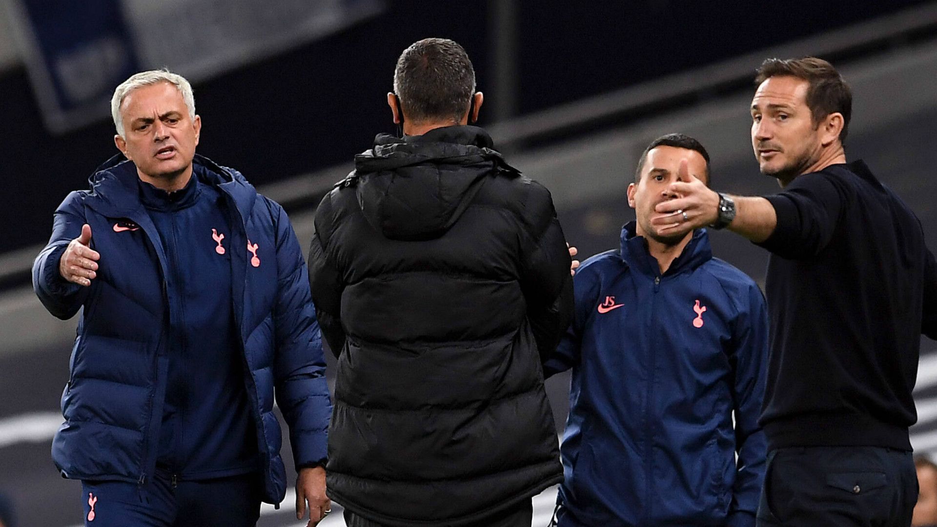 GERMANY ONLY: JOSE MOURINHO TOTTENHAM FRANK LAMPARD CHELSEA LEAGUE CUP 29092020