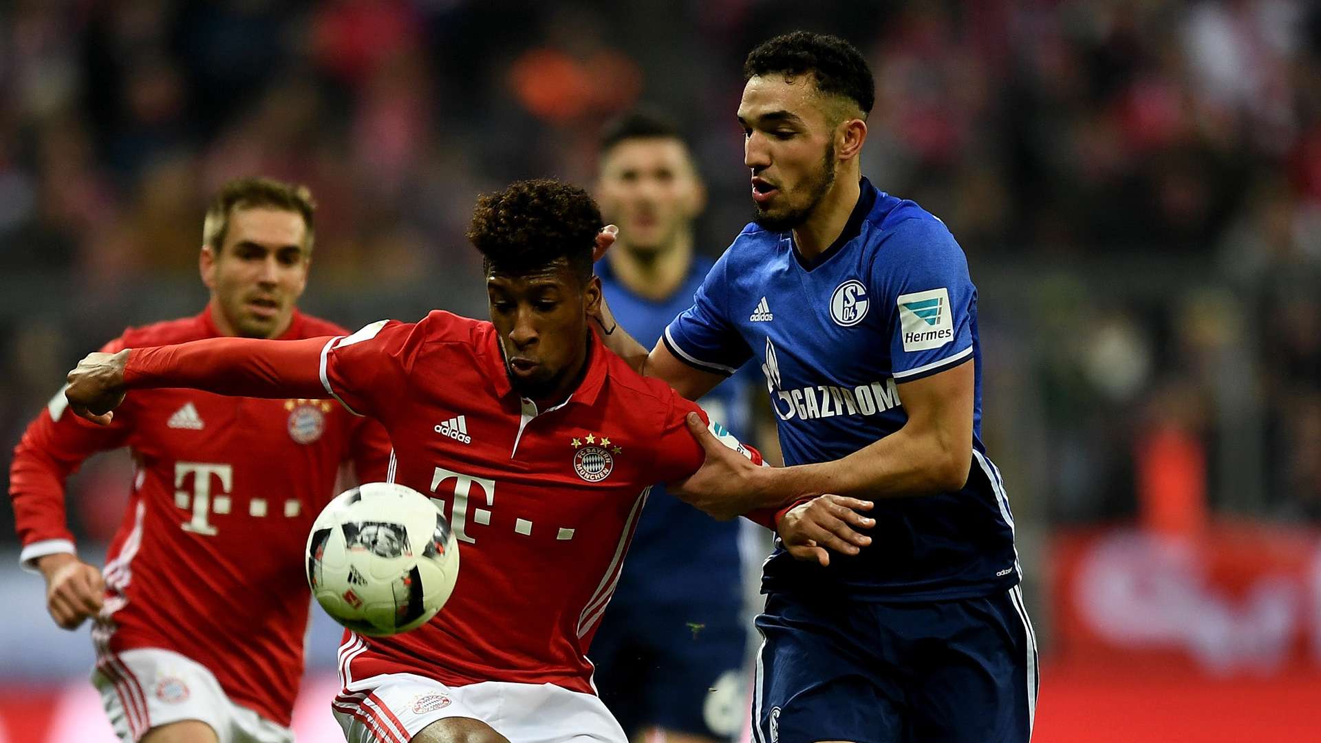 Coman Bayern München Munich Schalke 04 Bundesliga 04022017