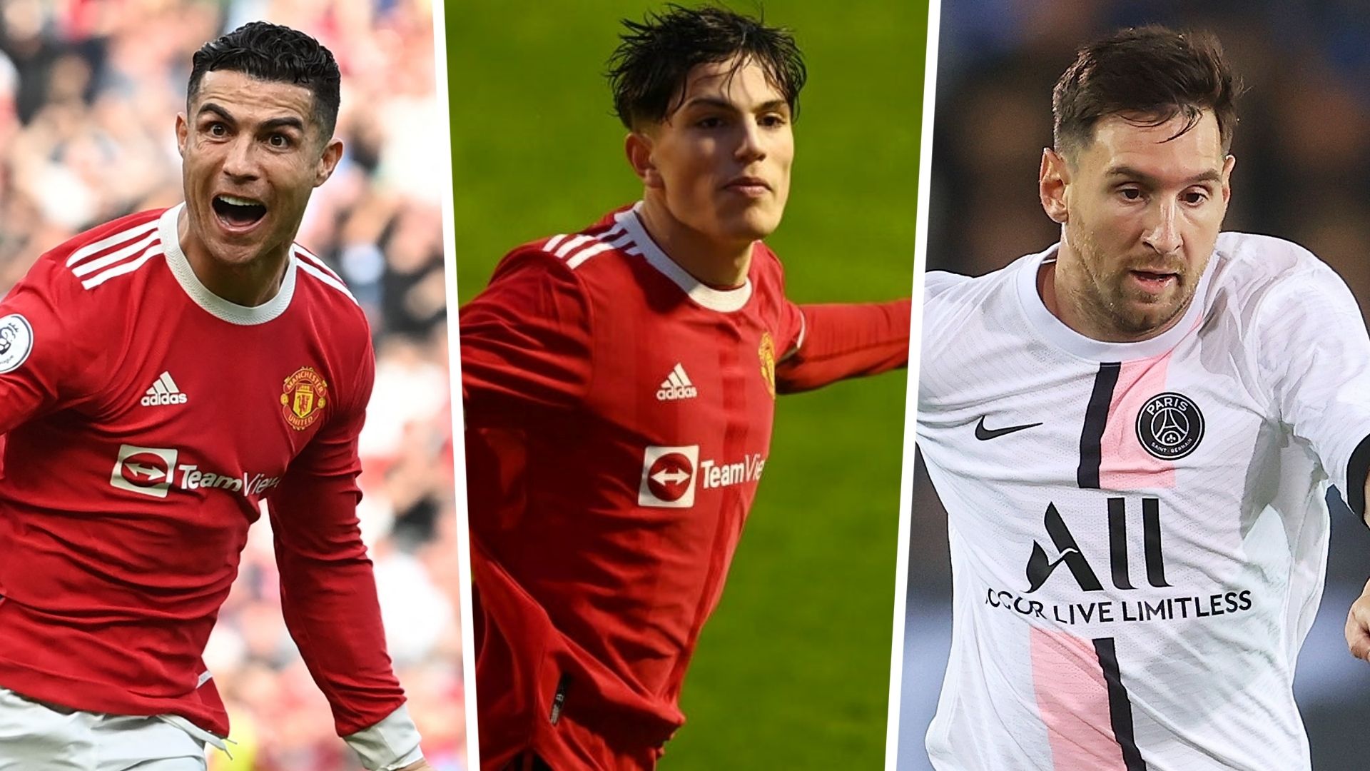 Ronaldo-Garnacho-Messi