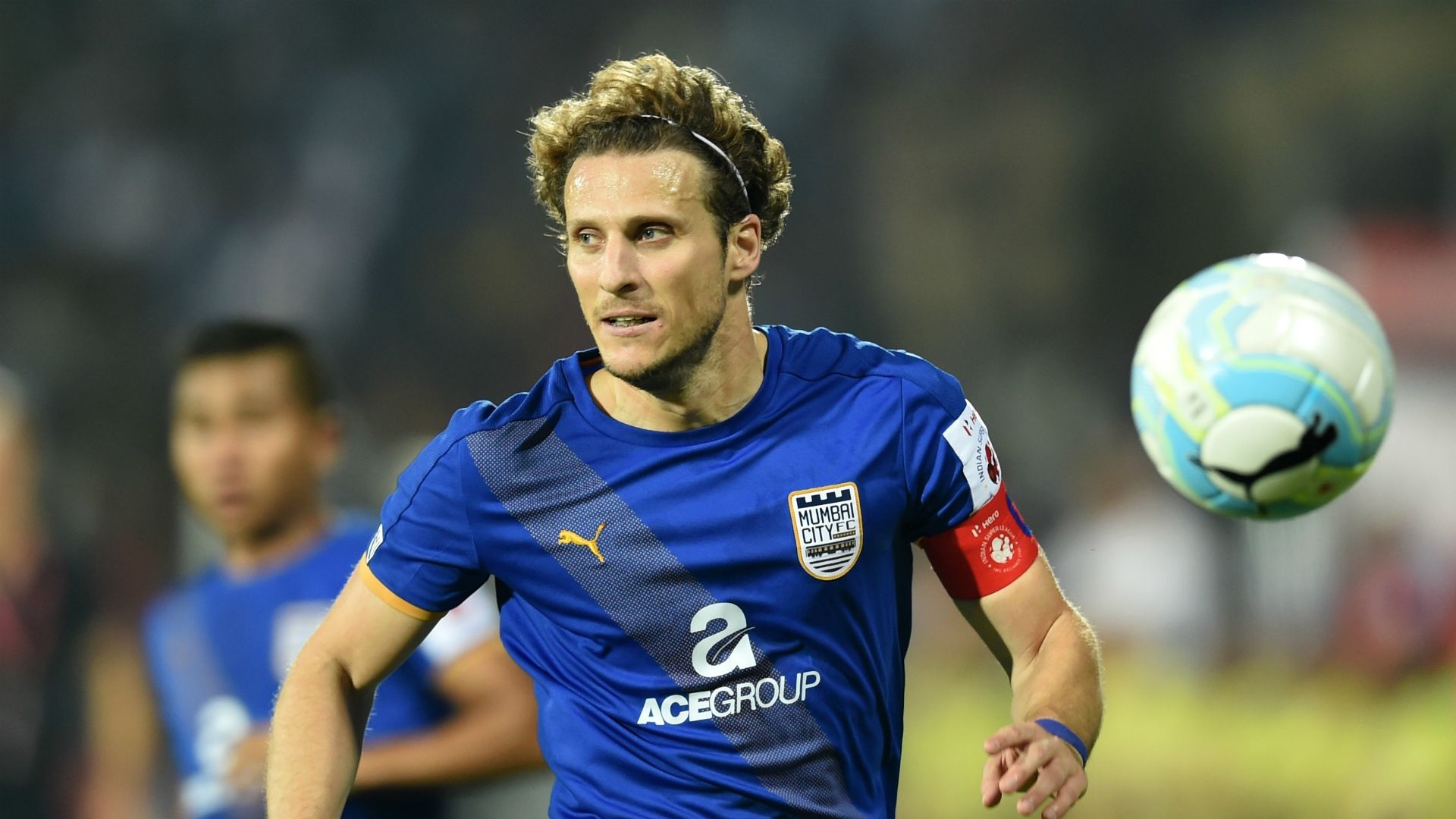 Diego Forlan Mumbai City Indian Super League 10112016