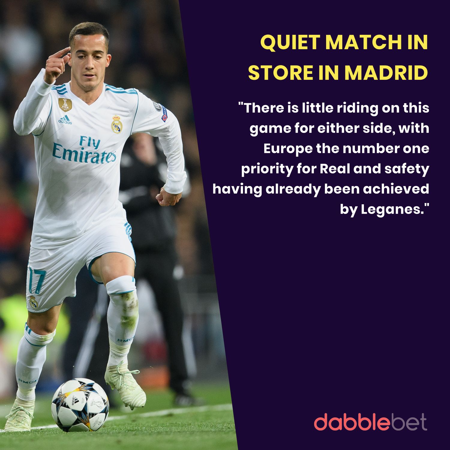 Real Madrid Leganes graphic