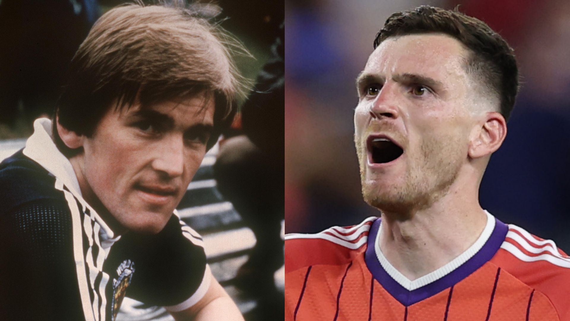 Kenny Dalglish Andy Robertson Scotland