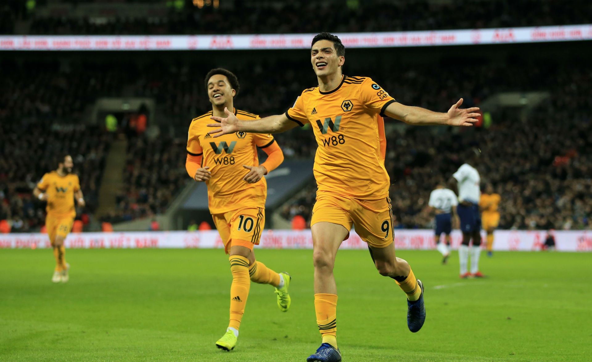 Raúl Jiménez Tottenham Wolves