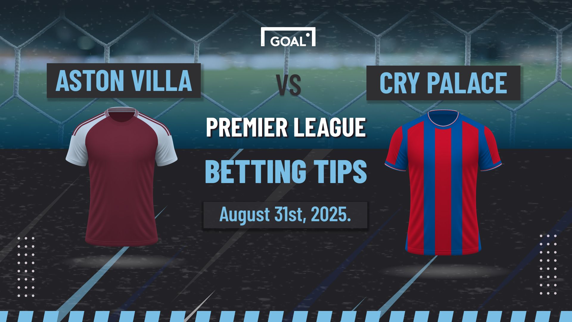 Aston Villa vs Crystal Palace Predictions and Betting Tips