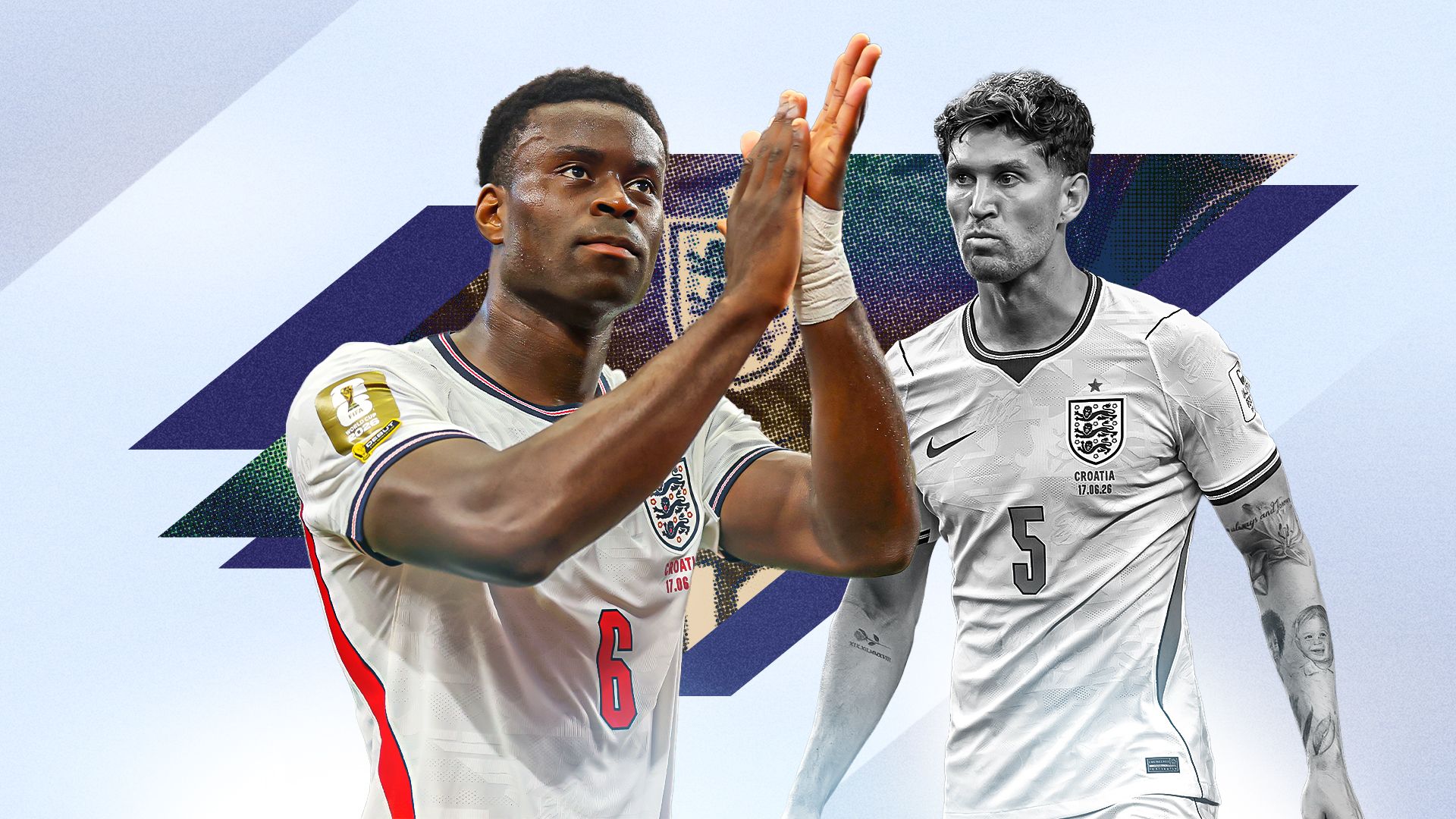 Marc Guehi John Stones England GFX