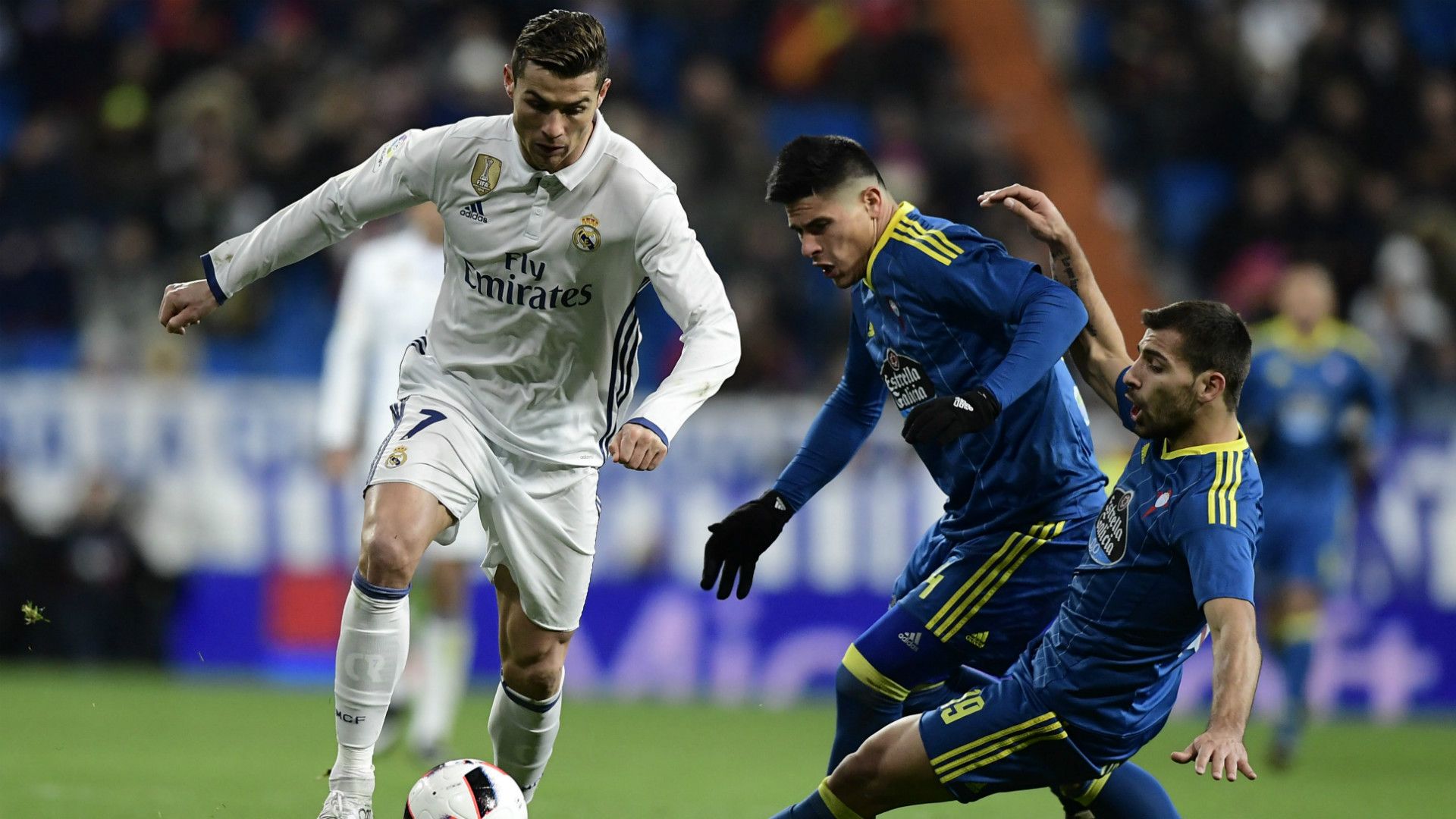 Cristiano Ronaldo Roncaglia Real Madrid Celta Copa del Rey