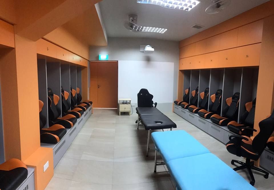 Hougang United dressing room