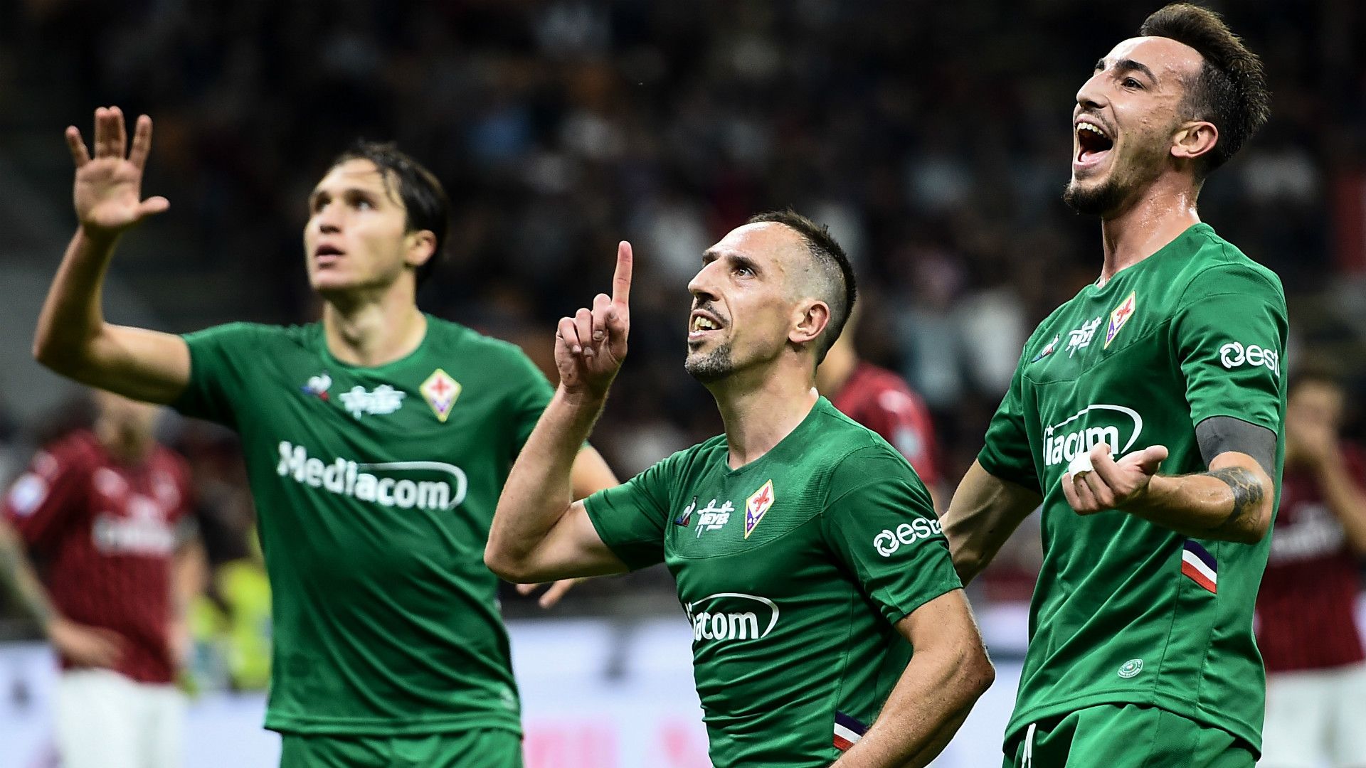 GERMANY ONLY: FRANCK RIBERY FIORENTINA SERIE A 29092019