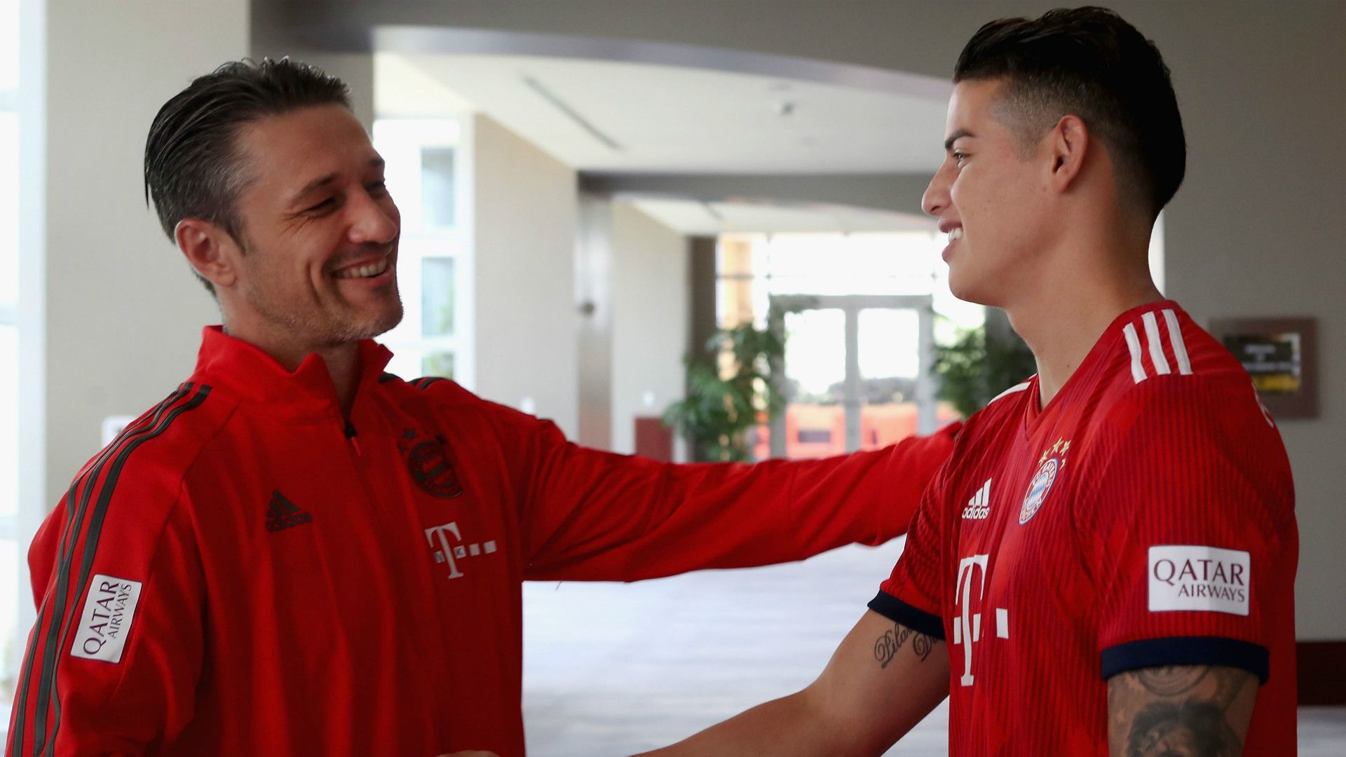 Niko Kovac James Rodriguez Bayern Munchen